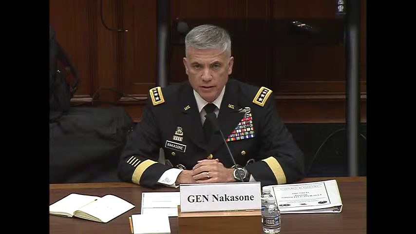 Subcommittee on Cyber, Innovative Technologies, and Information Systems Hearing: “Operations in Cyberspace and building Cyber Capabilities Across the Department of Defense”