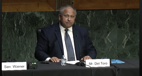 Mr. Carlos Del Toro, Nominee to be Secretary of the Navy, on Cyber at the Senate Armed Services Committee